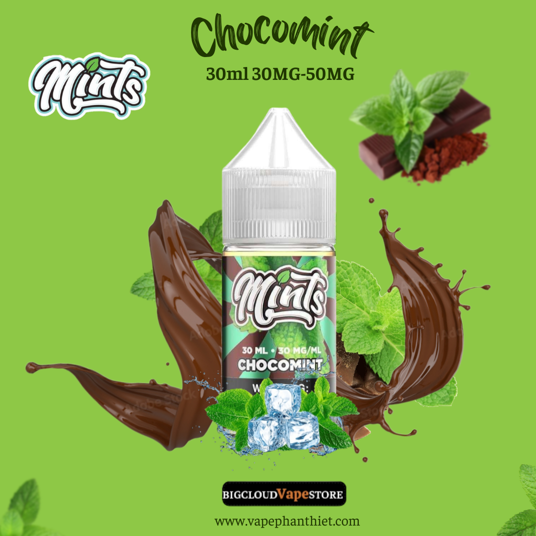 Mints Salt Socola bạc hà 30ml 30MG-50MG